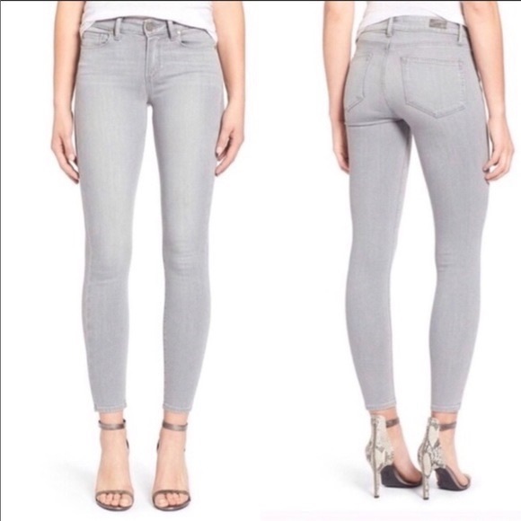 Paige Verdugo Crop gray jeans! - Picture 1 of 8